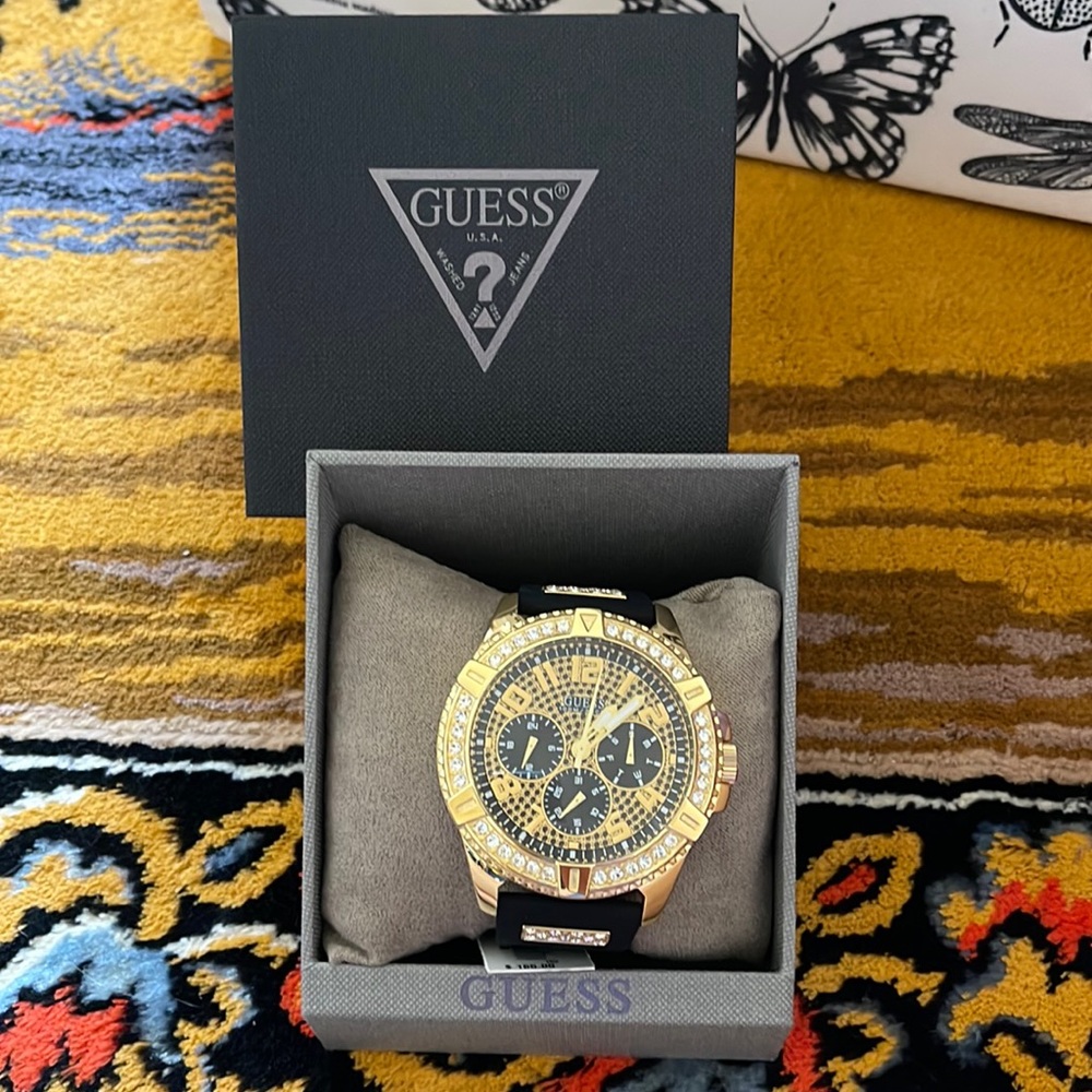 Brand new never used with tags Guess watch